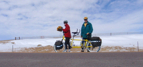 Cold Ride with NCSC, near Falcon, Colorado, February, 2011.